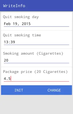 Quit smoking android App screenshot 3